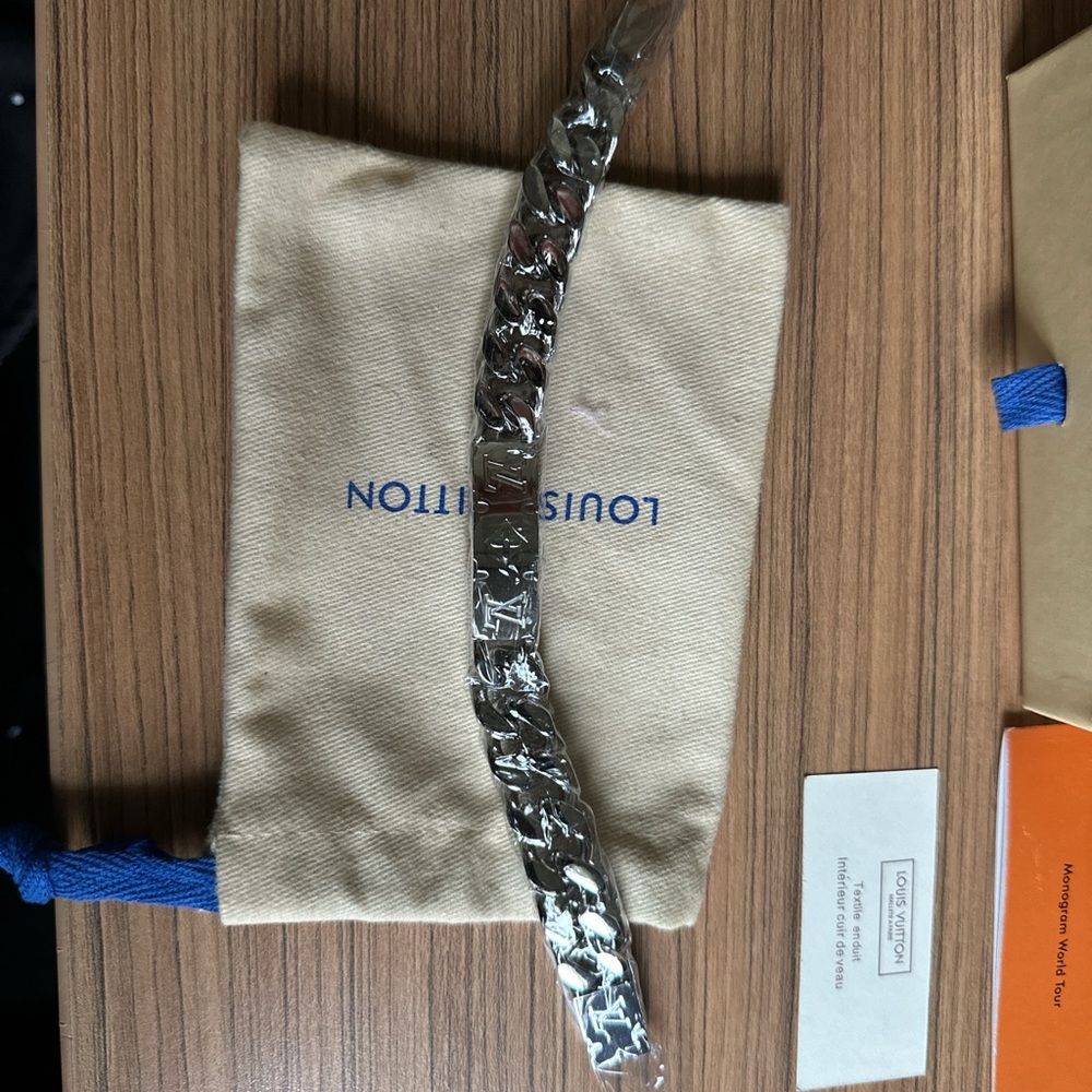 Silver Monogram Cuban by Louis Vuitton